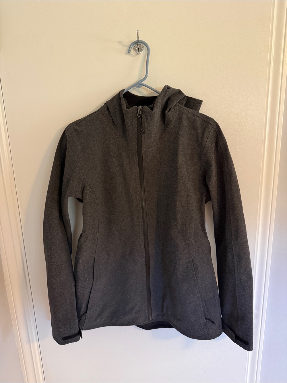 The North Face Charcoal Hooded Utility Jacket